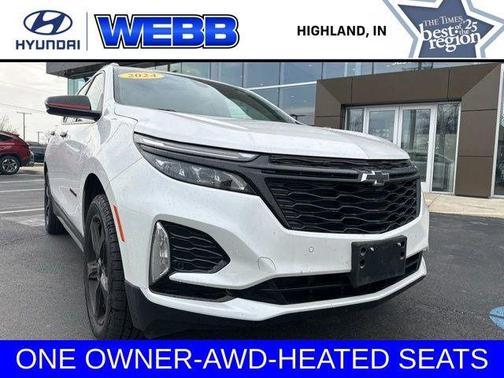 Iridescent Pearl Tricoat 2024 Chevrolet Equinox Premier