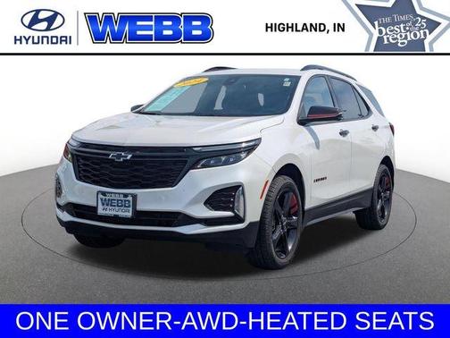 Iridescent Pearl Tricoat 2024 Chevrolet Equinox Premier