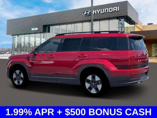 Red 2026 Hyundai SANTA FE HEV SEL