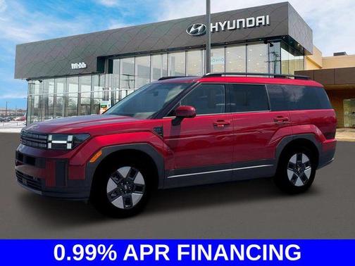 Red 2026 Hyundai SANTA FE HEV SEL