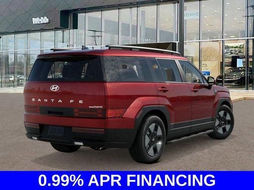 Red 2026 Hyundai SANTA FE HEV SEL