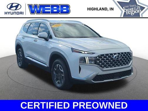 2022 Hyundai SANTA FE HEV Blue