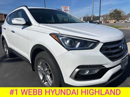 Frost White Pearl 2018 Hyundai Santa Fe Sport 2.4L SUV