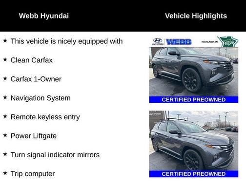 Portofino Gray 2023 Hyundai TUCSON XRT