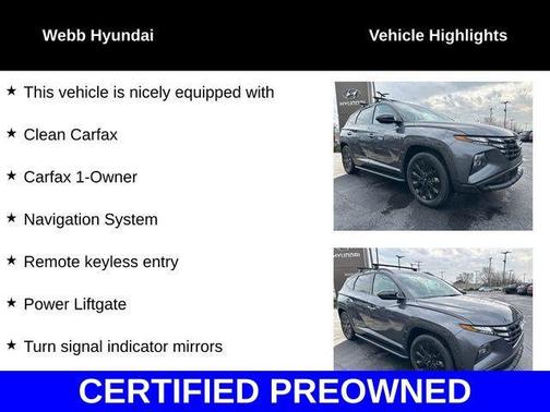 Portofino Gray 2023 Hyundai TUCSON XRT