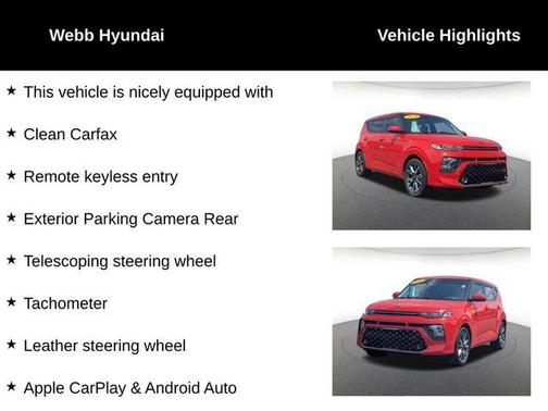 Inferno Red 2020 Kia Soul GT-Line 2.0L