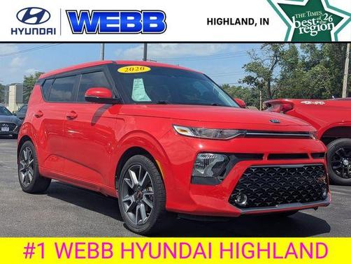 Inferno Red 2020 Kia Soul GT-Line 2.0L