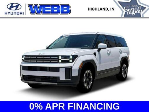 White 2026 Hyundai SANTA FE SE