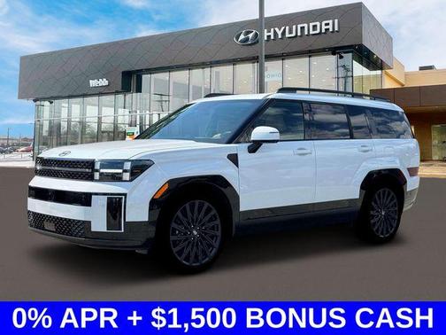 White 2026 Hyundai SANTA FE Calligraphy