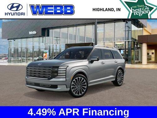 Silver Metallic 2026 Hyundai Palisade Hybrid Calligraphy