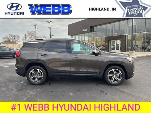 Smokey Quartz Metallic 2020 GMC Terrain SLT