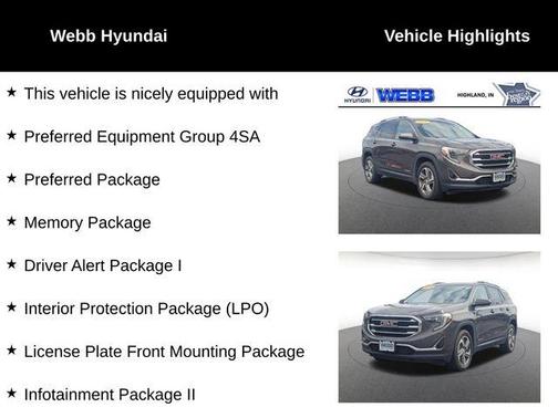 Smokey Quartz Metallic 2020 GMC Terrain SLT