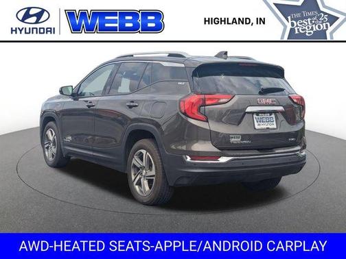 Smokey Quartz Metallic 2020 GMC Terrain SLT