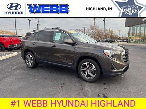 Smokey Quartz Metallic 2020 GMC Terrain SLT