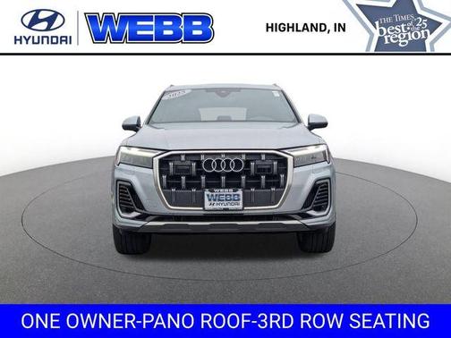 Satellite Silver Metallic 2025 Audi Q7 55 Premium Plus