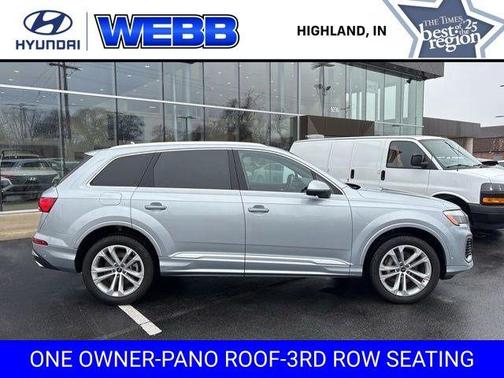 Satellite Silver Metallic 2025 Audi Q7 55 Premium Plus