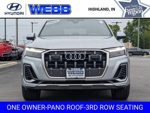 Satellite Silver Metallic 2025 Audi Q7 55 Premium Plus