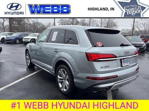 Satellite Silver Metallic 2025 Audi Q7 55 Premium Plus