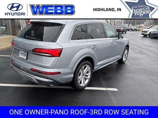 Satellite Silver Metallic 2025 Audi Q7 55 Premium Plus