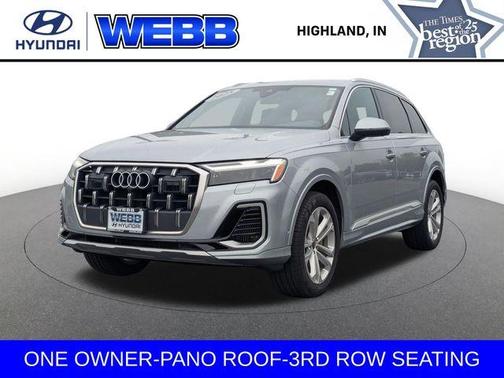 Satellite Silver Metallic 2025 Audi Q7 55 Premium Plus