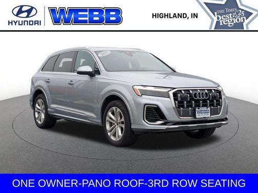 Satellite Silver Metallic 2025 Audi Q7 55 Premium Plus