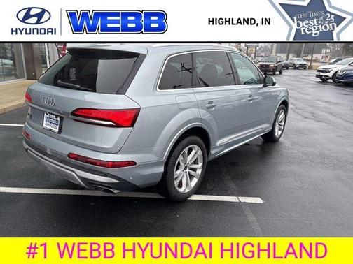 Satellite Silver Metallic 2025 Audi Q7 55 Premium Plus