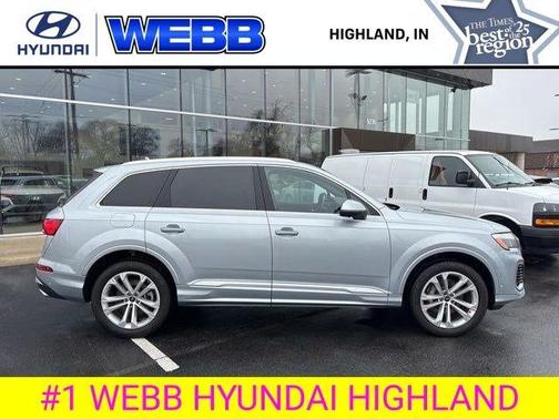 Satellite Silver Metallic 2025 Audi Q7 55 Premium Plus