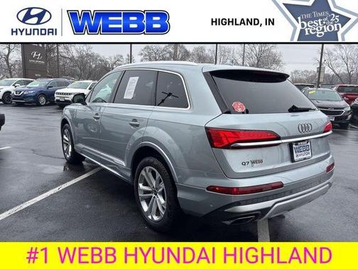 Satellite Silver Metallic 2025 Audi Q7 55 Premium Plus