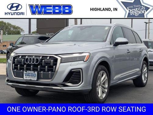 Satellite Silver Metallic 2025 Audi Q7 55 Premium Plus