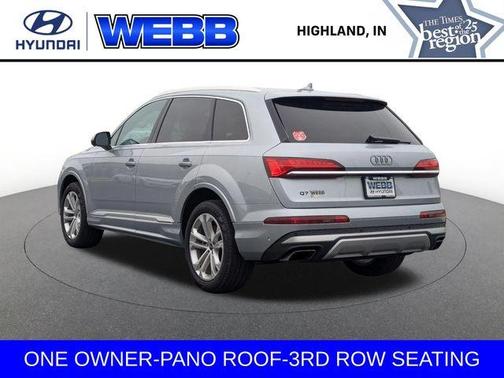 Satellite Silver Metallic 2025 Audi Q7 55 Premium Plus