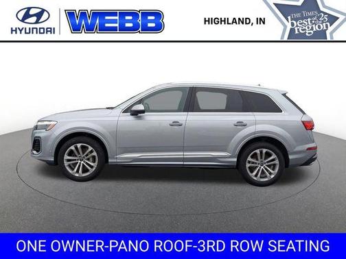 Satellite Silver Metallic 2025 Audi Q7 55 Premium Plus