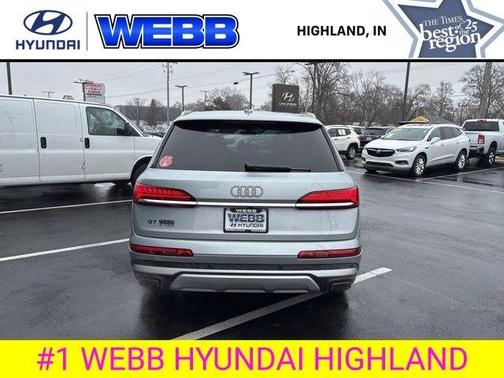 Satellite Silver Metallic 2025 Audi Q7 55 Premium Plus
