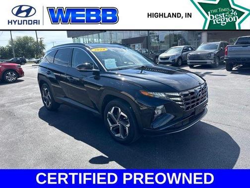 Black Pearl 2024 Hyundai TUCSON Hybrid Limited