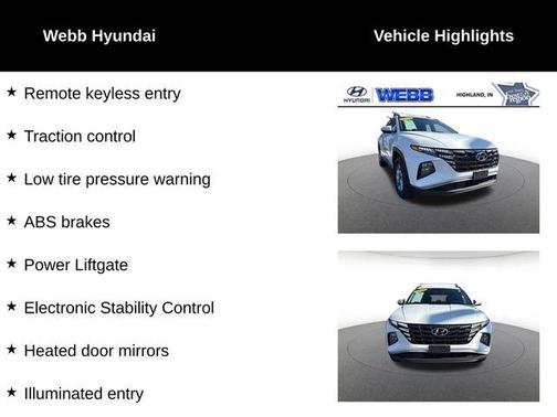 Serenity White Pearl 2023 Hyundai TUCSON SEL