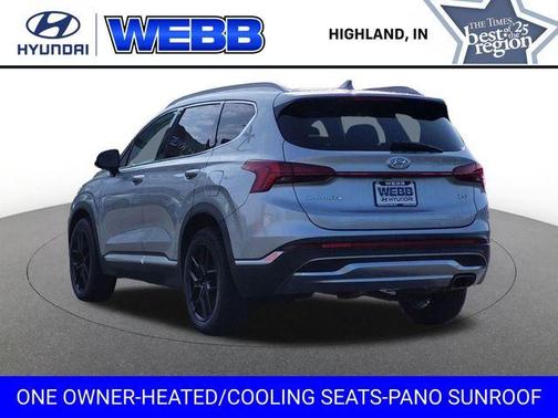 Shimmering Silver Pearl 2022 Hyundai SANTA FE Limited