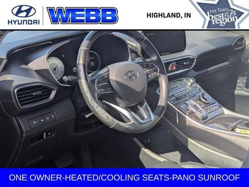 Shimmering Silver Pearl 2022 Hyundai SANTA FE Limited