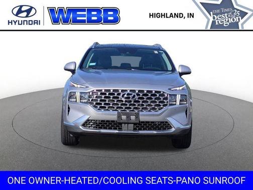 Shimmering Silver Pearl 2022 Hyundai SANTA FE Limited