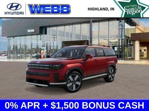 Red 2026 Hyundai SANTA FE Limited