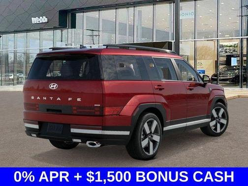 Red 2026 Hyundai SANTA FE Limited