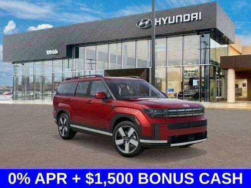 Red 2026 Hyundai SANTA FE Limited