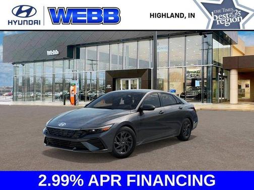 2025 Hyundai ELANTRA HEV Blue