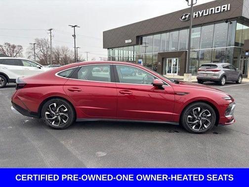 Red 2024 Hyundai SONATA SEL