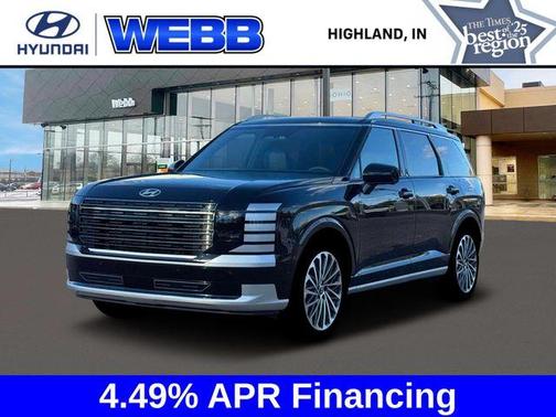 Abyss Black Pearl 2026 Hyundai Palisade Hybrid Calligraphy