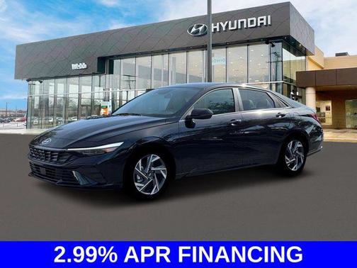 Black 2026 Hyundai ELANTRA HEV Limited
