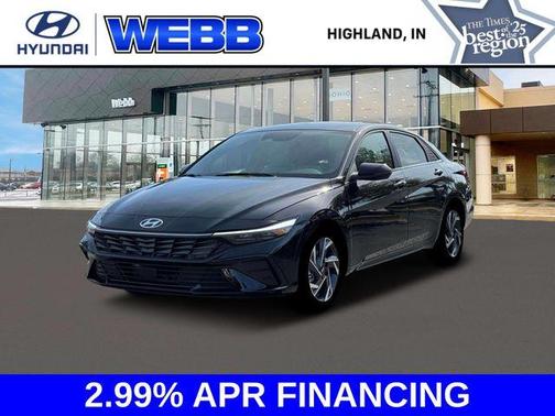 Black 2026 Hyundai ELANTRA HEV Limited