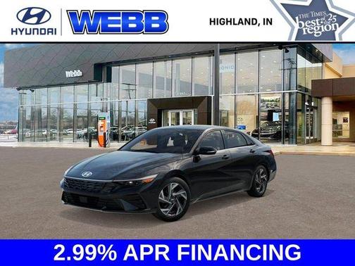 Black 2026 Hyundai ELANTRA HEV Limited