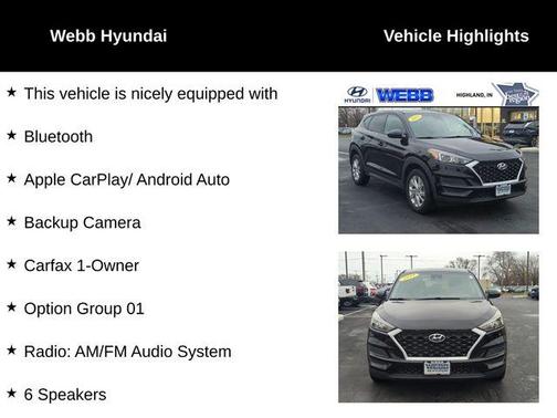 2019 Hyundai TUCSON SE