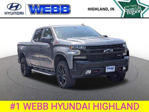 Satin Steel Metallic 2021 Chevrolet Silverado 1500 LT Trail Boss