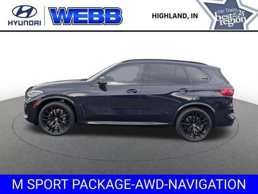 Carbon Black Metallic 2021 BMW X5 xDrive40i