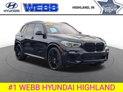 Carbon Black Metallic 2021 BMW X5 xDrive40i
